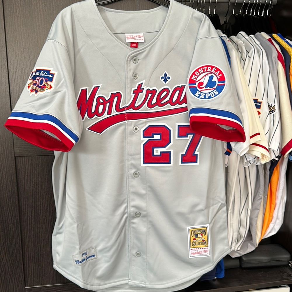Vladimir Guerrero Montreal Expos Mitchell & Ness Cooperstown Authentic Jersey